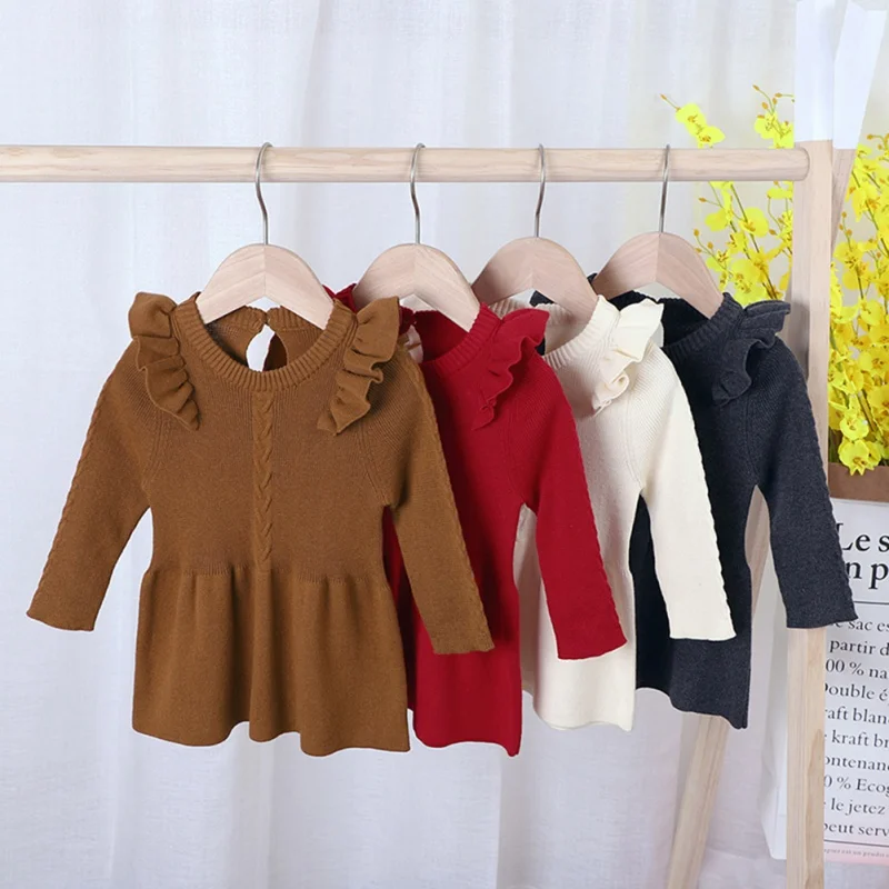 New Autumn Casual Baby Girls Long Sleeve Knitted Tutu Dress Kids Toddler Pageant Sundress
New Autumn Casual Baby Girls Long Sleeve Knitted Tutu Dress Kids Toddler Pageant Sundress