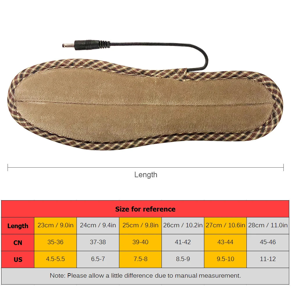 Heated Insoles Rechargeable Heating Shoes Pad Electric Heated Feet Warmers for Men Women Camping Skiing Winter Sports
Heated Insoles Rechargeable Heating Shoes Pad Electric Heated Feet Warmers for Men Women Camping Skiing Winter Sports