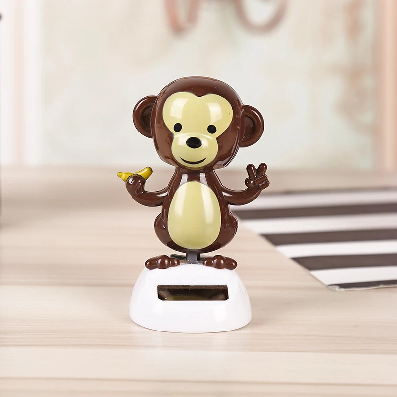 Solar Cartoon Figure Ornament for Car Dashboard Dynamic Dancing Animal Tabletop Decoration for Home Desktop Office VJ-Drop
Solar Cartoon Figure Ornament for Car Dashboard Dynamic Dancing Animal Tabletop Decoration for Home Desktop Office VJ-Drop