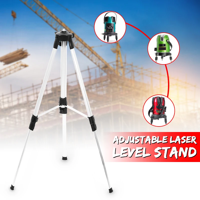 1.5M 3-Way Tripod Level Stand for Automatic Self Leveling Laser Level Measurement Tool Level Tripod Holder Measurement Tool
1.5M 3-Way Tripod Level Stand for Automatic Self Leveling Laser Level Measurement Tool Level Tripod Holder Measurement Tool