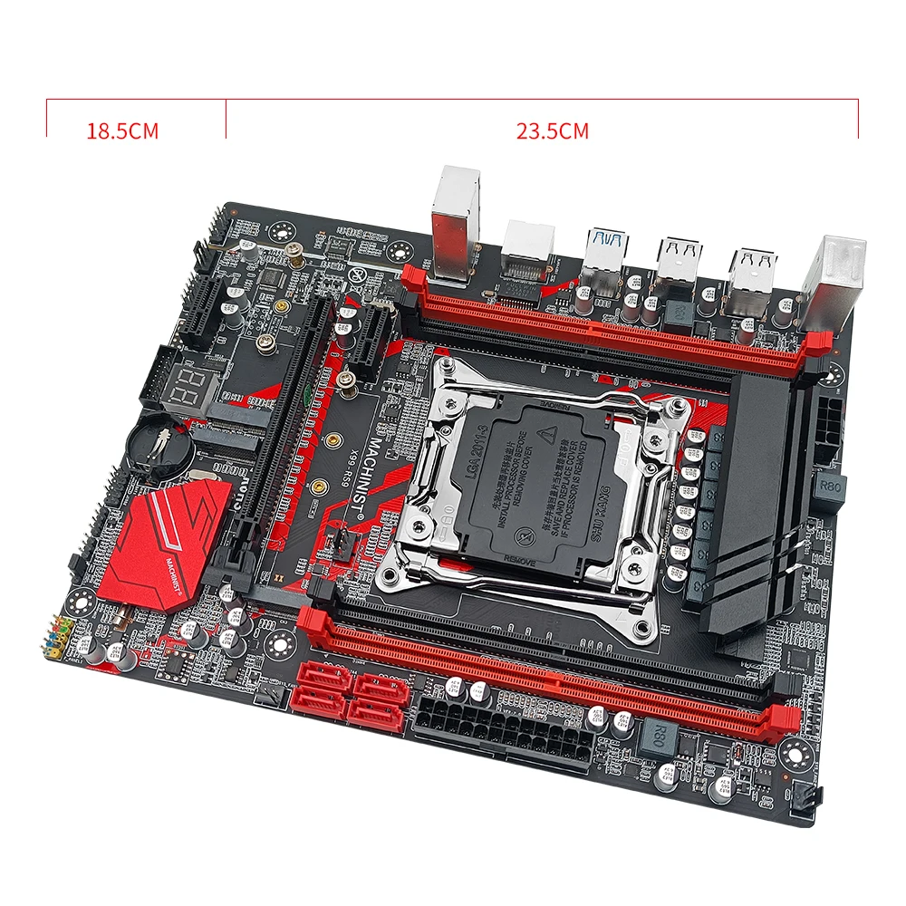 MACHINIST X99 материнская плата LGA 2011-3 комплект с Core I7-6800K процессором 32 Гб (16 * 2) DDR4 ECC ОЗУ