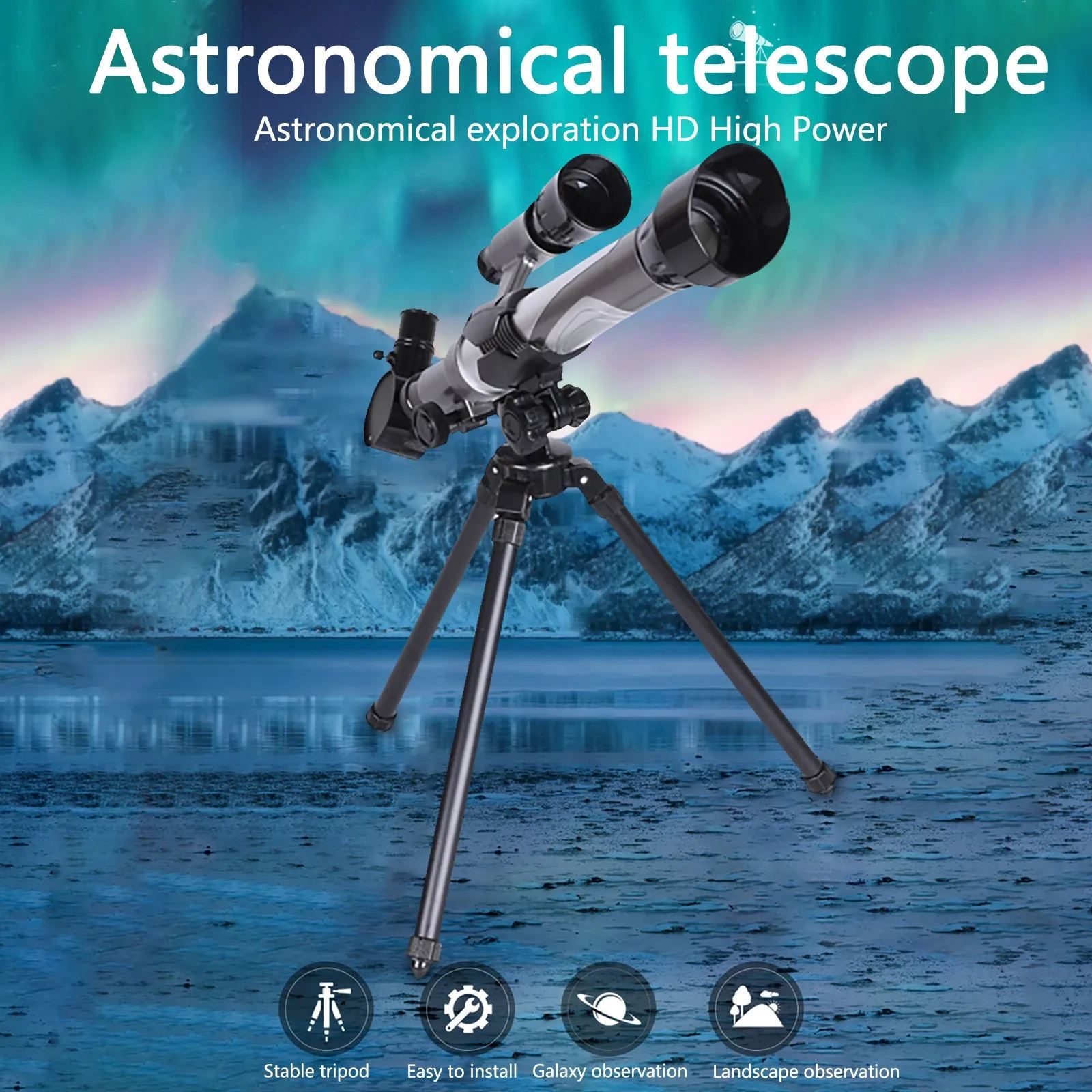 

Монокуляр для детей, научное образование, астрономический телескоп, игрушки, высокомощный монокуляр, вводные научные учебные пособия