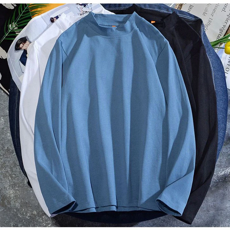 New Spring Autumn Long Sleeve T-shirts Men O-Neck Collar Long T Shirts Men Fashion Casual Comfortable Long T-Shirts Men
New Spring Autumn Long Sleeve T-shirts Men O-Neck Collar Long T Shirts Men Fashion Casual Comfortable Long T-Shirts Men