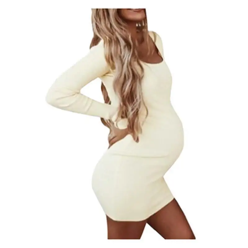 2021 Fashion Autumn Sexy Street Trendsetter Women's Dress Long Sleeve Round Neck Pregnant Woman Pencil Skirt Dress
2021 Fashion Autumn Sexy Street Trendsetter Women's Dress Long Sleeve Round Neck Pregnant Woman Pencil Skirt Dress