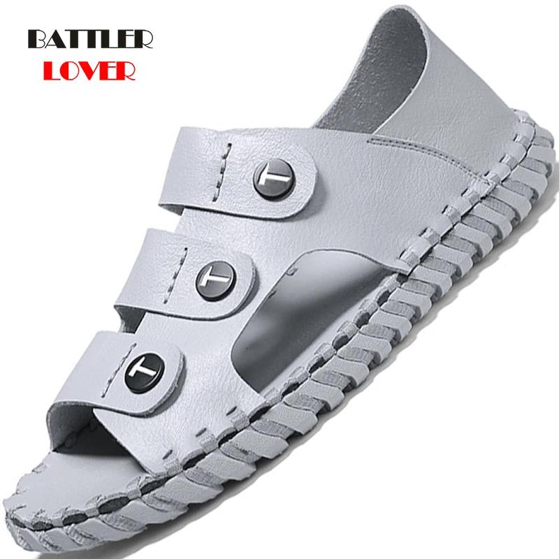 2021 Roman Designer Men Fashion Cow Leather Sandals Vintage Style Gladiator Sandalies for Male Beach Slippers Zapatos De Hombre
2021 Roman Designer Men Fashion Cow Leather Sandals Vintage Style Gladiator Sandalies for Male Beach Slippers Zapatos De Hombre