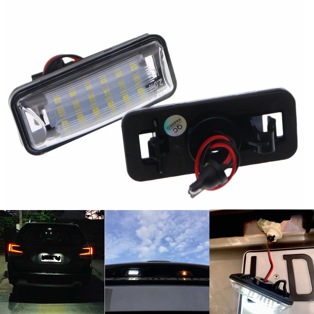 Eonstime 2PCS 12V 18SMD LICENSE PLATE LIGHT For Toyota FT-86 GT86 / Subaru BRZ 2012 Subaru Legacy 2010-2015 Subaru WRX 2011-2015
Eonstime 2PCS 12V 18SMD LICENSE PLATE LIGHT For Toyota FT-86 GT86 / Subaru BRZ 2012 Subaru Legacy 2010-2015 Subaru WRX 2011-2015