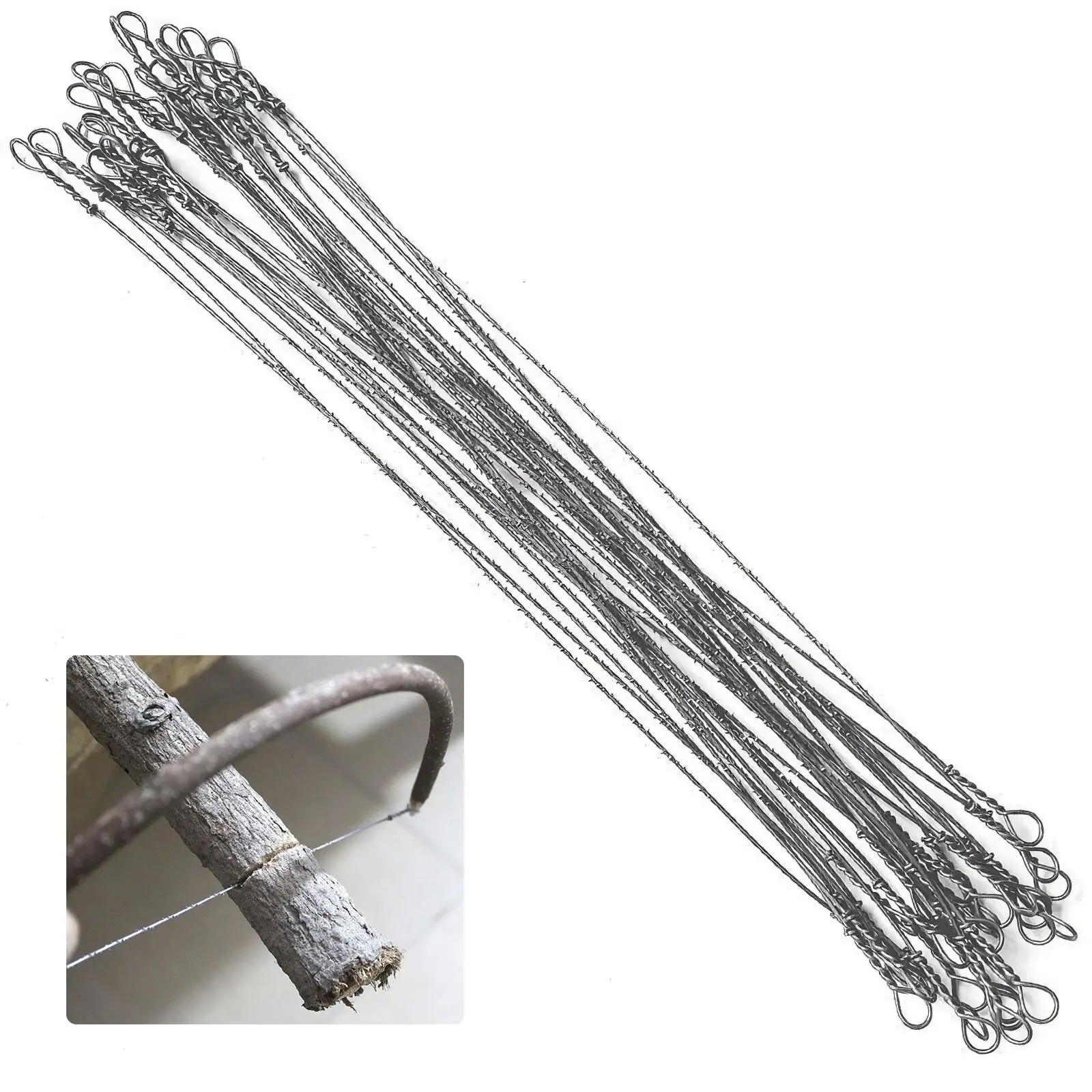 100pcs/Set 30cm Cutting Jig Blades Sharp Wire Saw Blade Cutter Steel Wire Saw Blade Hard Carving Saw Blade Firm Hacksaw Blades
100pcs/Set 30cm Cutting Jig Blades Sharp Wire Saw Blade Cutter Steel Wire Saw Blade Hard Carving Saw Blade Firm Hacksaw Blades