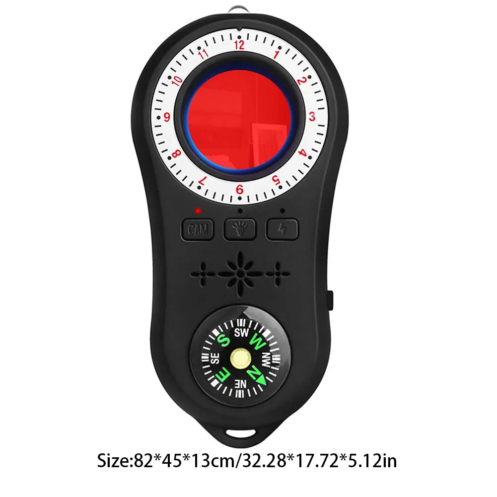 Anti Spy Surveillance Camera Detector Wireless Signal Anti-Covert Camera Finder With Compass Flash Light GPS Signal Scanner
Anti Spy Surveillance Camera Detector Wireless Signal Anti-Covert Camera Finder With Compass Flash Light GPS Signal Scanner