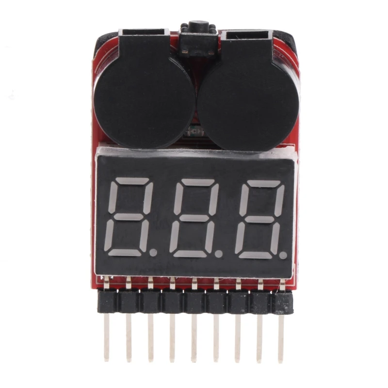 1-8S Lipo/Li-ion/Fe RC Boat Battery 2 In 1 Tester LED Low Voltage Buzzer Alarm 
1-8S Lipo/Li-ion/Fe RC Boat Battery 2 In 1 Tester LED Low Voltage Buzzer Alarm