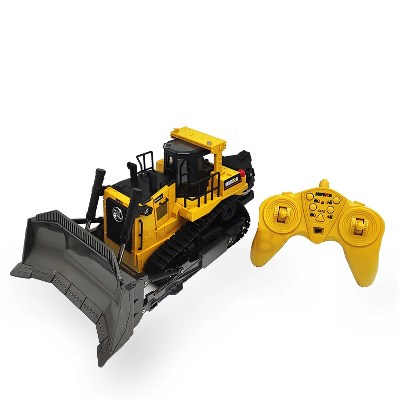 HUINA 1569 1:16 8CH RC Bulldozer Toy for Boy Remote Control Engineering Truck Machine 50 minutes battery life 8km/h Speed car
HUINA 1569 1:16 8CH RC Bulldozer Toy for Boy Remote Control Engineering Truck Machine 50 minutes battery life 8km/h Speed car