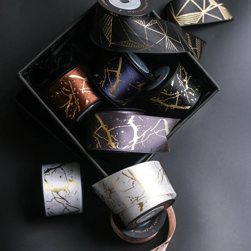 38mm Bronzing Polyester Webbing Diy Bow Hair Ornaments Flowers Materials Flowers Gift Box Packaging Ribbon 10 Yards
38mm Bronzing Polyester Webbing Diy Bow Hair Ornaments Flowers Materials Flowers Gift Box Packaging Ribbon 10 Yards