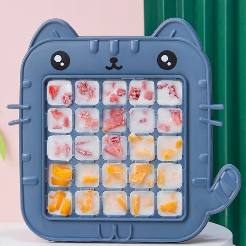 25 Grid Ice Cube Cool Freezing Mold Tray Ice Cream Maker Popsicle Yogurt DIY Mould Available Reusable Tool Gadget
25 Grid Ice Cube Cool Freezing Mold Tray Ice Cream Maker Popsicle Yogurt DIY Mould Available Reusable Tool Gadget