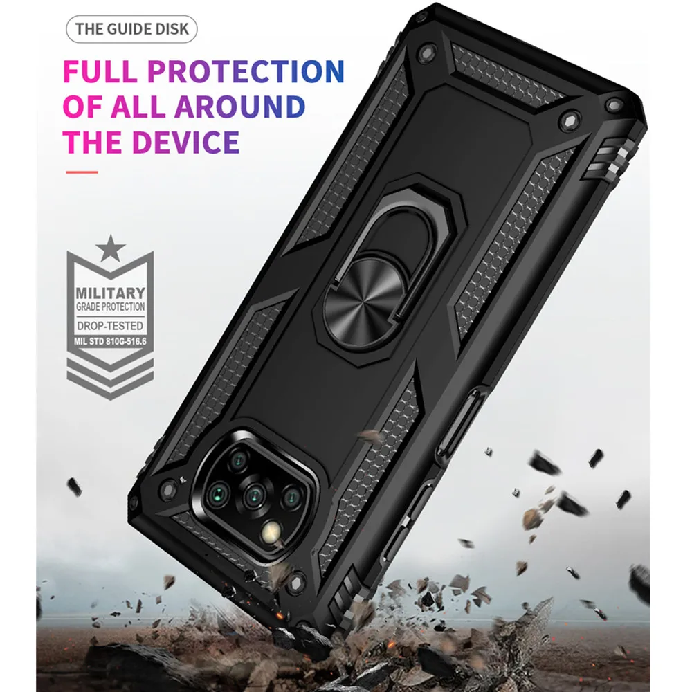 For Xiaomi Poco X3 Pro Case Armor Shockproof Ring Stand Phone Cover For Xiaomi Poco X3 Pro Pocox3 Pro Poco X3Pro Capa
For Xiaomi Poco X3 Pro Case Armor Shockproof Ring Stand Phone Cover For Xiaomi Poco X3 Pro Pocox3 Pro Poco X3Pro Capa