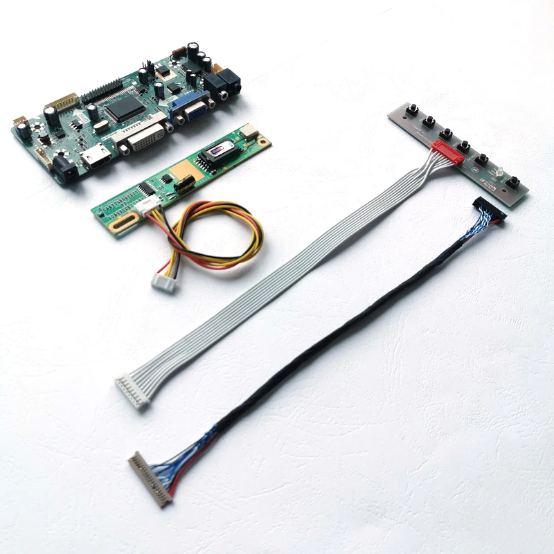For LTN141XD LTN141XF LTN141XJ LVDS 20-Pin LCD Panel 1CCFL 14.1" 1024*768 VGA DVI M.NT68676 Display Controller Card DIY Kit
For LTN141XD LTN141XF LTN141XJ LVDS 20-Pin LCD Panel 1CCFL 14.1" 1024*768 VGA DVI M.NT68676 Display Controller Card DIY Kit