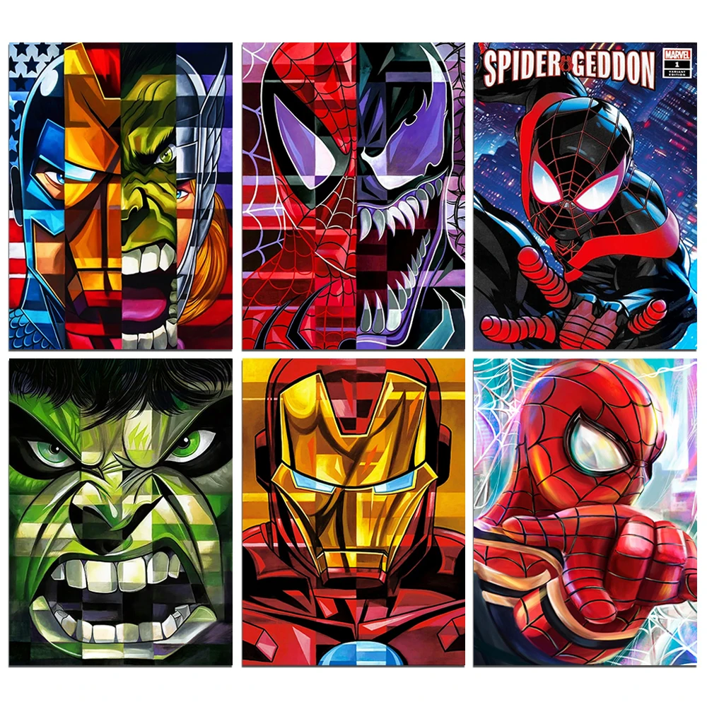 5D алмазная живопись «сделай сам», герои из мультфильмов Marvel, Мстители, полноразмерная круглая вышивка, Набор для вышивки крестиком, домашни...
5D алмазная живопись «сделай сам», герои из мультфильмов Marvel, Мстители, полноразмерная круглая вышивка, Набор для вышивки крестиком, домашни...