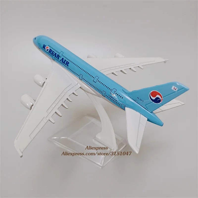 16cm Alloy Metal Air Korean Airlines A380 Diecast Airplane Model Korea Airbus 380 Airways Plane Model Aircraft Kids Gifts Toys
16cm Alloy Metal Air Korean Airlines A380 Diecast Airplane Model Korea Airbus 380 Airways Plane Model Aircraft Kids Gifts Toys