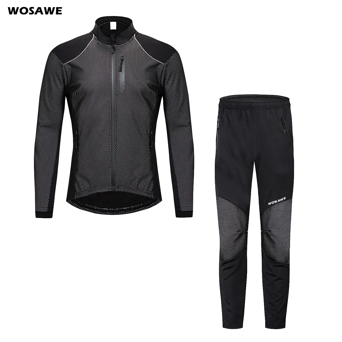 WOSAWE Autumn Winter Thermal Fleece Cycling Jersey Sets Breathable Ropa Long Sleeve MTB Bike Clothes Outdoor Sports Jacket S-2XL
WOSAWE Autumn Winter Thermal Fleece Cycling Jersey Sets Breathable Ropa Long Sleeve MTB Bike Clothes Outdoor Sports Jacket S-2XL