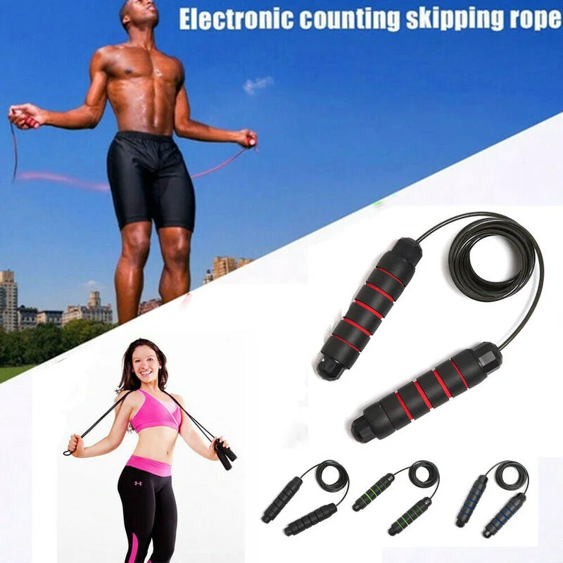 Unisex Training Steel Wire Bearing Skipping Rope Physical Exercise Yoga Slimming Sports Gym Skipping Rope Training Equipment
Unisex Training Steel Wire Bearing Skipping Rope Physical Exercise Yoga Slimming Sports Gym Skipping Rope Training Equipment
