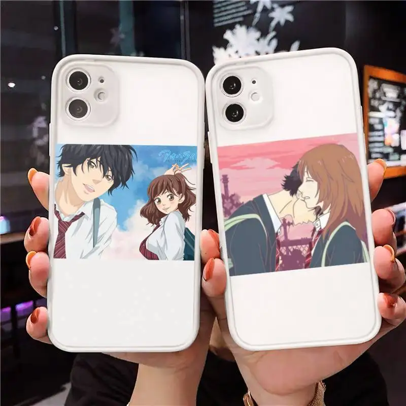 Ao Haru Ride anim Phone Case For iPhone 12 11 Mini Pro XR XS Max 7 8 Plus X Matte transparent White Cover
Ao Haru Ride anim Phone Case For iPhone 12 11 Mini Pro XR XS Max 7 8 Plus X Matte transparent White Cover