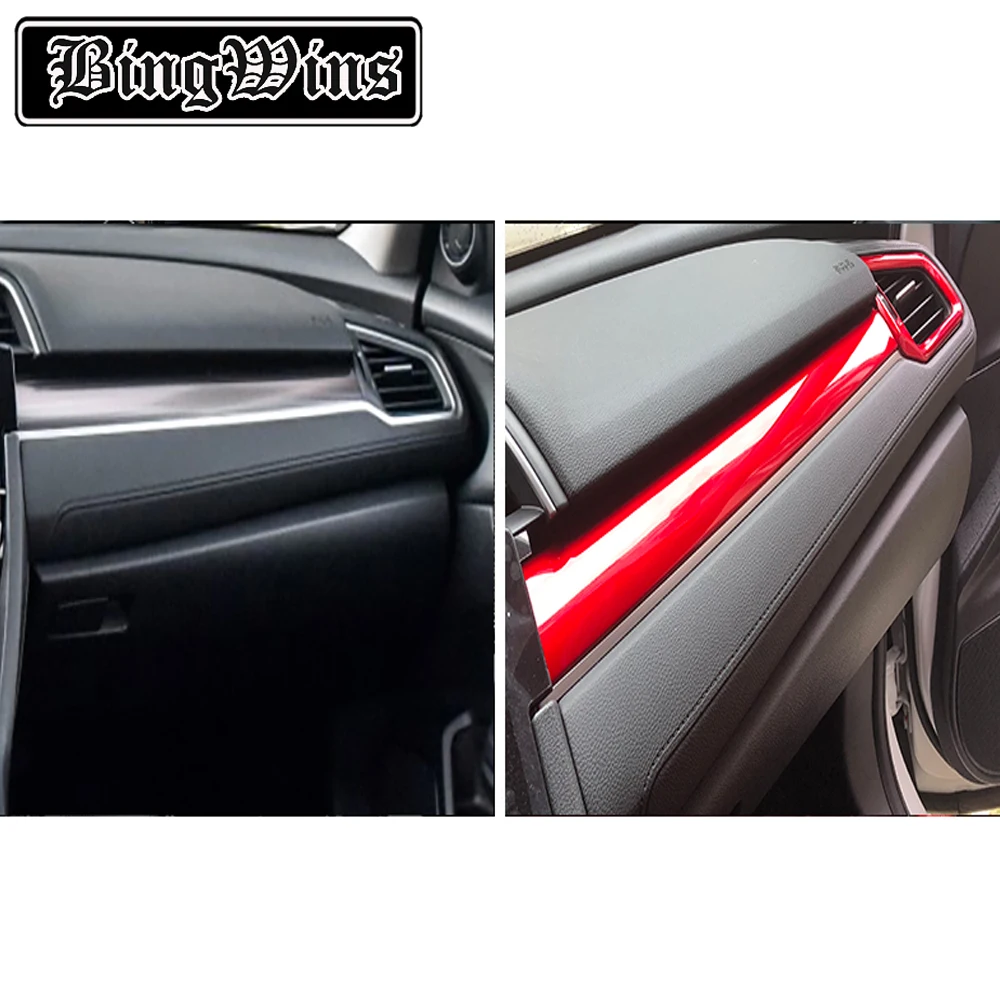 Car style For Honda Civic16-20 Interior modification central control decorative strip Sequin
Car style For Honda Civic16-20 Interior modification central control decorative strip Sequin