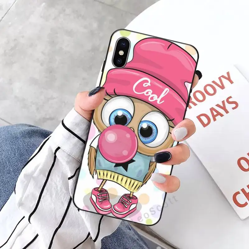 Stylish and cute Animal Owl Phone Case for iPhone 11 12 mini pro XS MAX 8 7 6 6S Plus X 5S SE 2020 XR
Stylish and cute Animal Owl Phone Case for iPhone 11 12 mini pro XS MAX 8 7 6 6S Plus X 5S SE 2020 XR