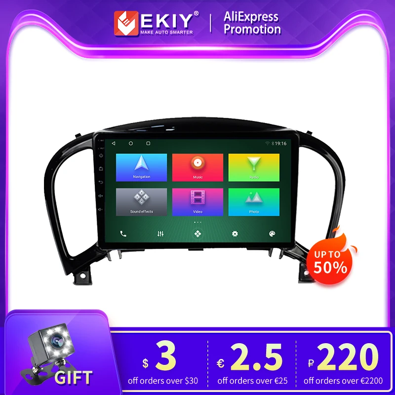 Smart Car Radio For Nissan Juke 2010-2014 DSP DTS Stereo Video Multimedia Player Android 10.0 System GPS Navigation 2 Din no dvd
Smart Car Radio For Nissan Juke 2010-2014 DSP DTS Stereo Video Multimedia Player Android 10.0 System GPS Navigation 2 Din no dvd