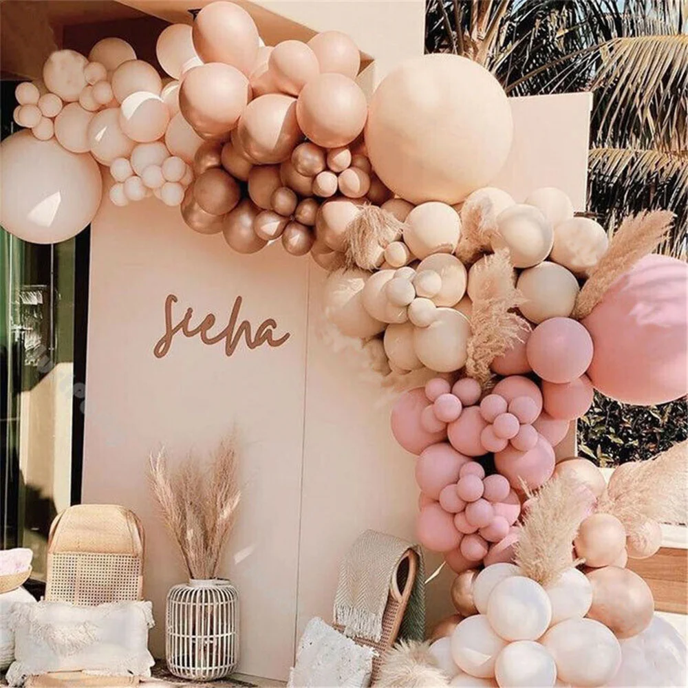 New 158pcs Double Layer Balloon Garland Arch Kit Pink Apricot Weding Balloon Blush Nude Balloon For Baby Shower Party Decor
New 158pcs Double Layer Balloon Garland Arch Kit Pink Apricot Weding Balloon Blush Nude Balloon For Baby Shower Party Decor