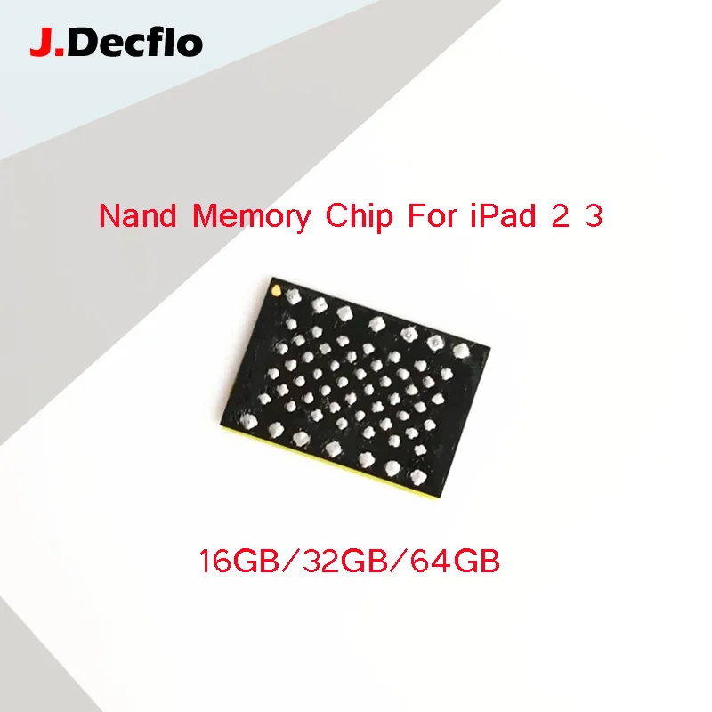 JDecflo Nand чип памяти для iPad 2/3 16 ГБ 32 64 Гб жесткий диск HDD флэш память Расширенная