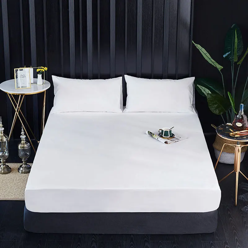 Smooth Solid Terry Waterproof Mattress Pad Cover Anti Mites Bed Sheet Mattress Protector for Bed Mattress Topper Breathable
Smooth Solid Terry Waterproof Mattress Pad Cover Anti Mites Bed Sheet Mattress Protector for Bed Mattress Topper Breathable