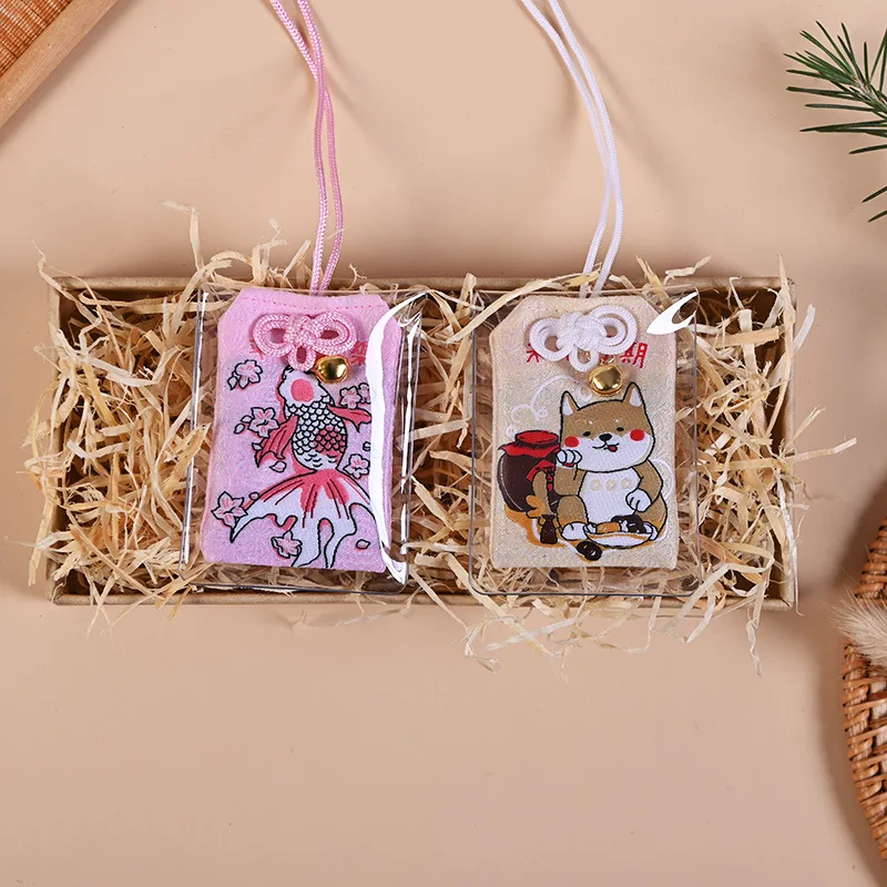 Новый Omamori прозрачный брелок на сумку для молитвы удачи красоты здоровья