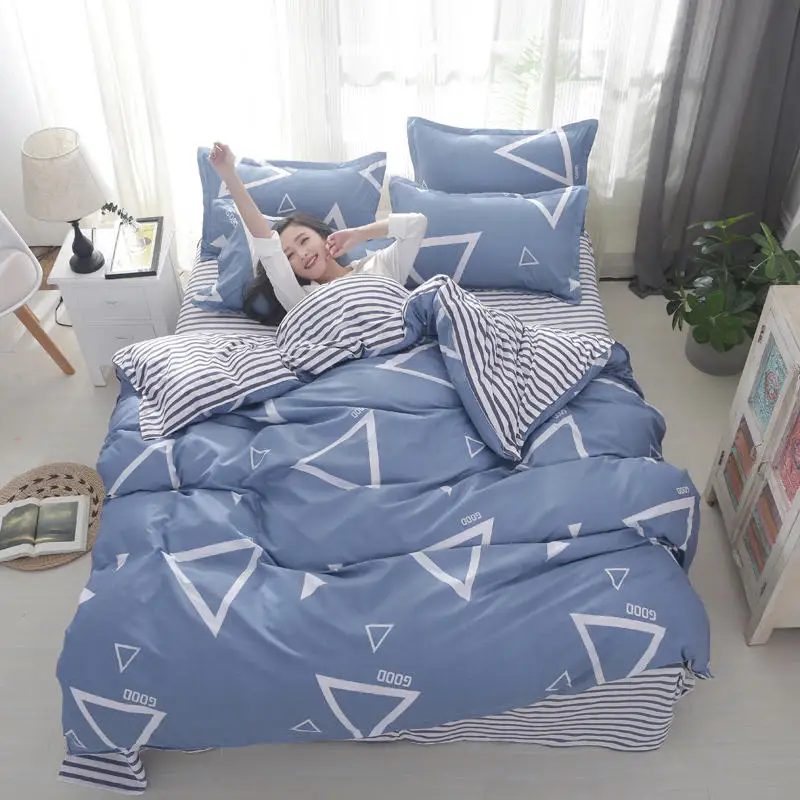 Yaapeet 3/4pcs Geometric Pattern Bedding Set Plant Printed Bedding Lines High Quality Pillowcase Solstice Plaid Quilt Cover
Yaapeet 3/4pcs Geometric Pattern Bedding Set Plant Printed Bedding Lines High Quality Pillowcase Solstice Plaid Quilt Cover