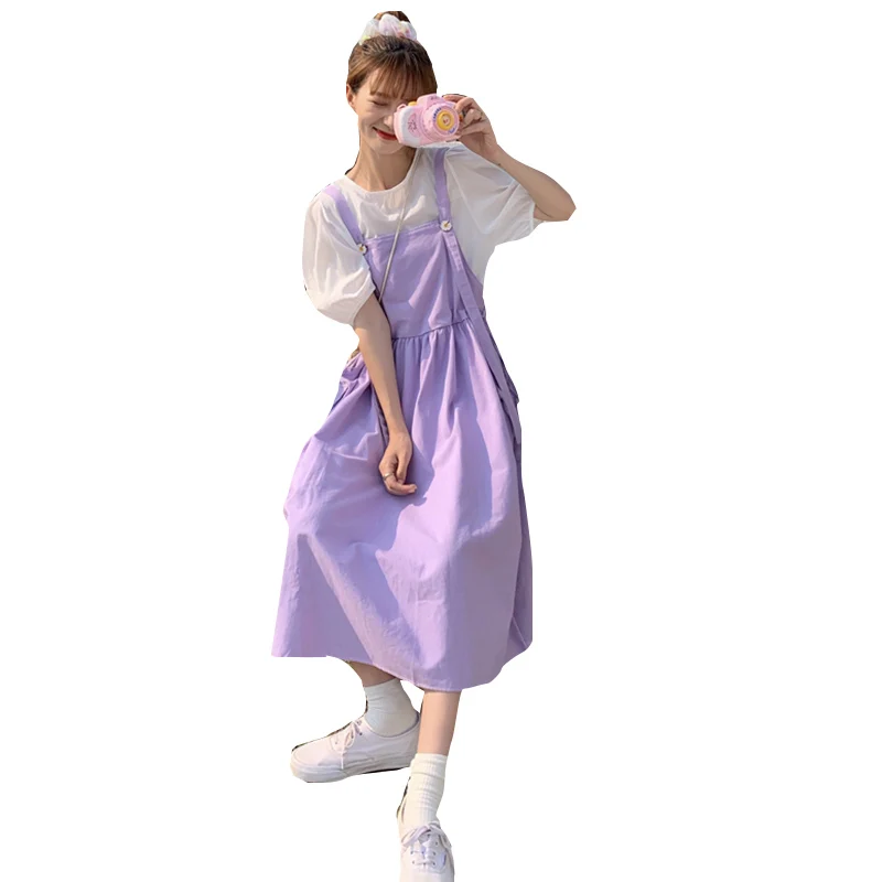 2021 Spring Women's Clothes Little Daisy Dungaree Female College Style Braces Skirt Lady Super Fairy Mori Long Dress
2021 Spring Women's Clothes Little Daisy Dungaree Female College Style Braces Skirt Lady Super Fairy Mori Long Dress