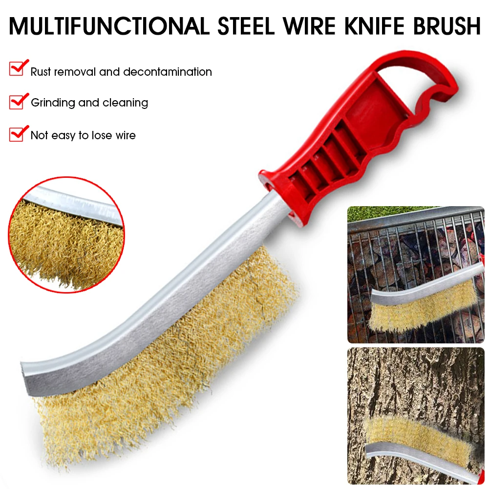 New Grill Cleaning Brush Steel Wire Cleaner Wear-resistant Kitchen Cleaning Tool Accessories for BBQ Grill Garden
New Grill Cleaning Brush Steel Wire Cleaner Wear-resistant Kitchen Cleaning Tool Accessories for BBQ Grill Garden