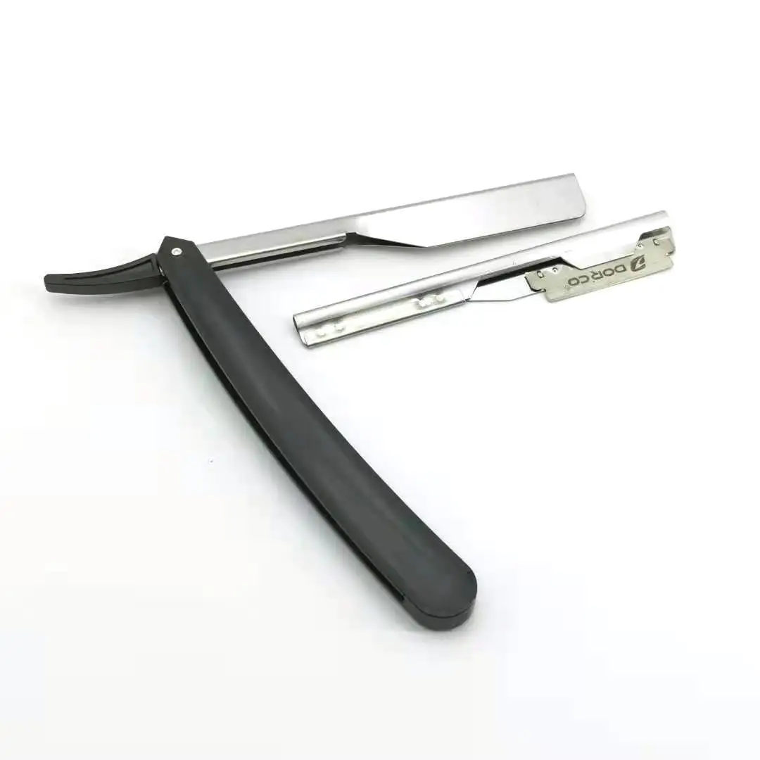 New Straight Edge Shaper Barber Razor Folding Shaving Knife ABS Handle Manual Shaver Classic
New Straight Edge Shaper Barber Razor Folding Shaving Knife ABS Handle Manual Shaver Classic