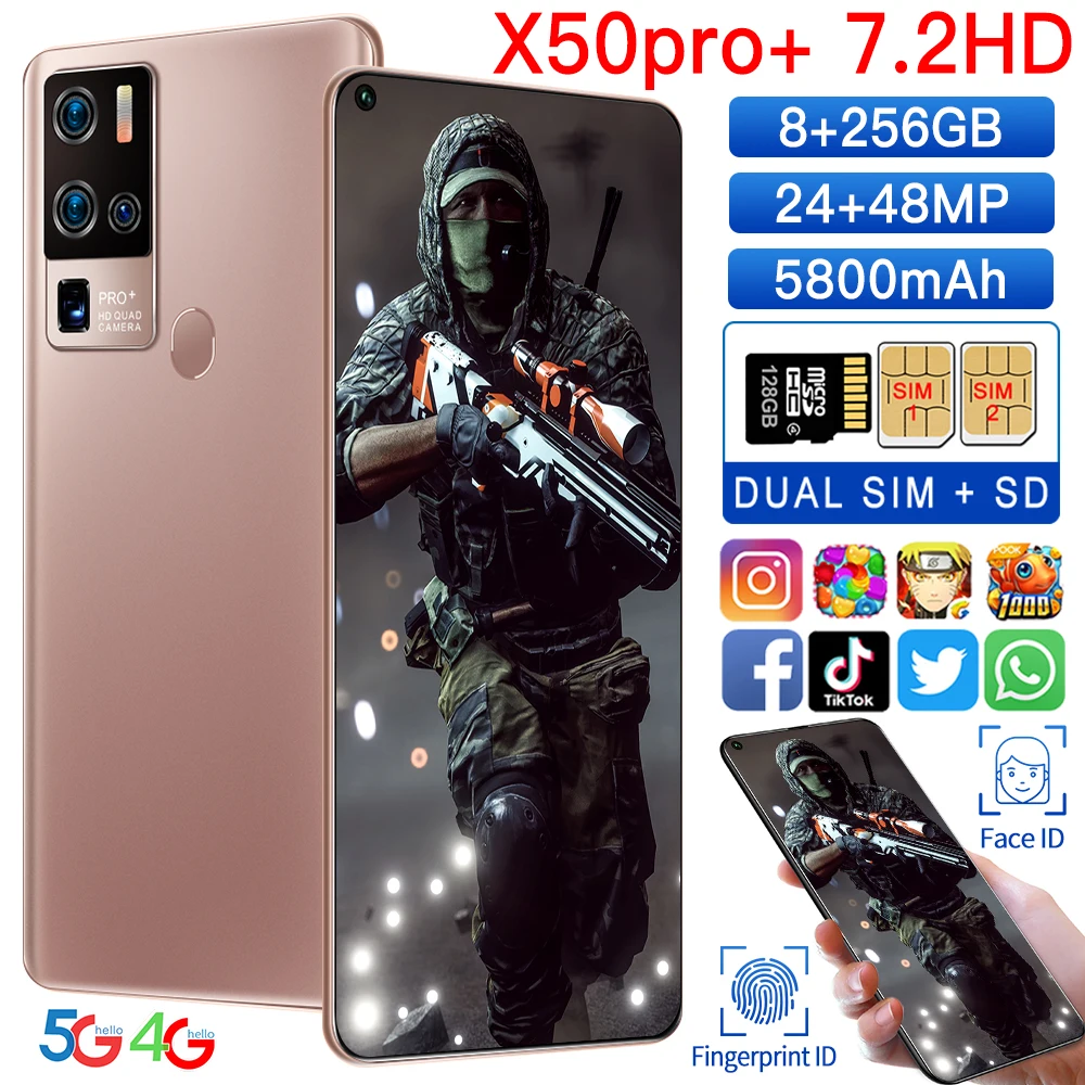 fashion 7.2 Inch Full Screen Smartphone 5800Mah 12+512GB Large Memory Unlock Global Version 4G 5G Android 10.0 System
fashion 7.2 Inch Full Screen Smartphone 5800Mah 12+512GB Large Memory Unlock Global Version 4G 5G Android 10.0 System