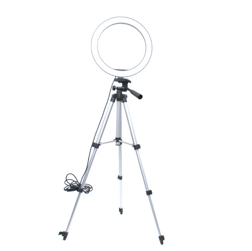 Portable Selfie Beauty Rng Light with Tripod Stand Led Circle Studio Makeup Ring Light
Portable Selfie Beauty Rng Light with Tripod Stand Led Circle Studio Makeup Ring Light