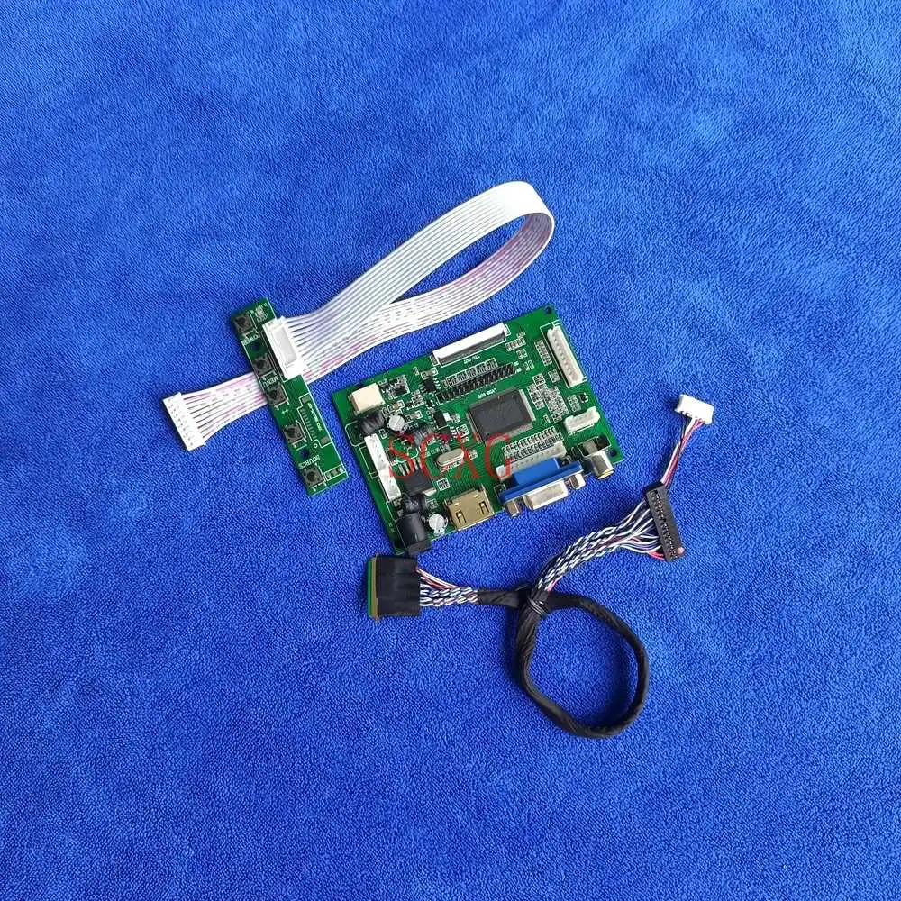AV VGA HDMI-compatible laptop LED 60Hz LVDS 40-Pin DIY Kit 1024*600 For HSD101PFW2/HSD101PFW4 LCD display controller drive board
AV VGA HDMI-compatible laptop LED 60Hz LVDS 40-Pin DIY Kit 1024*600 For HSD101PFW2/HSD101PFW4 LCD display controller drive board
