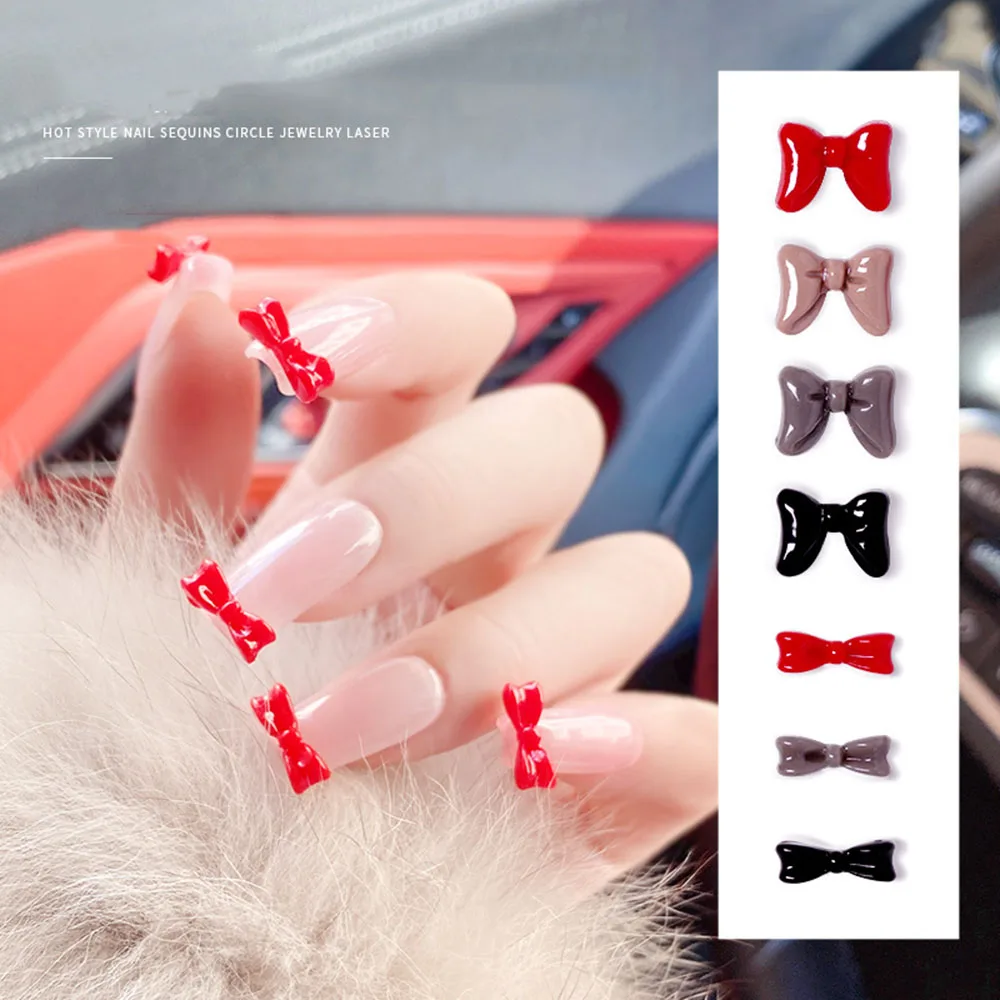 10pcs Resin Bowknot 3D Nail Decorations Japanese Style Valentine Day Exquisite Lovely Bow Ornament Manicure Accessories
10pcs Resin Bowknot 3D Nail Decorations Japanese Style Valentine Day Exquisite Lovely Bow Ornament Manicure Accessories