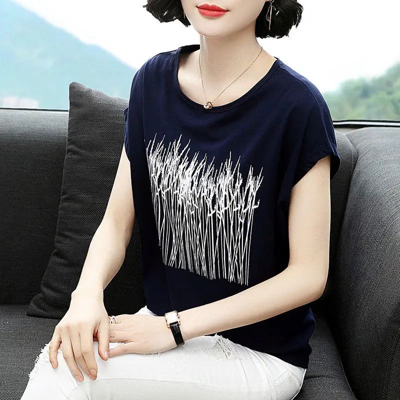 Women Tops and Blouses Cotton White Blouse Plus size Elegant Batwing sleeve Summer Ladies Casual
Women Tops and Blouses Cotton White Blouse Plus size Elegant Batwing sleeve Summer Ladies Casual