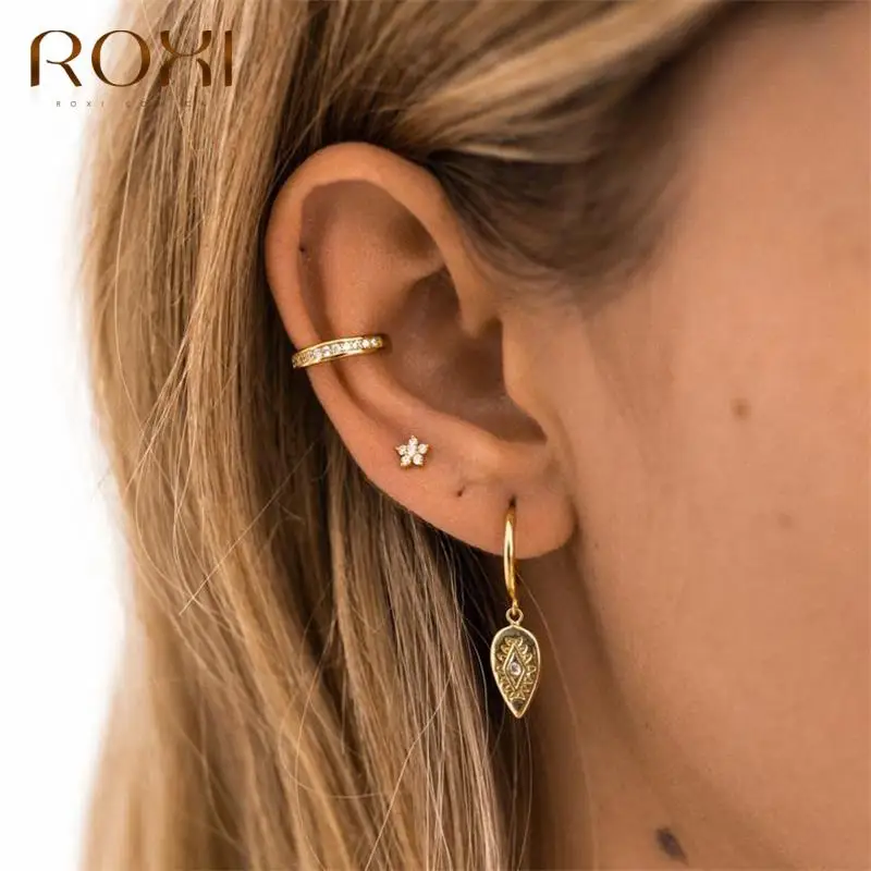 ROXI Vintage Eyes Crystals Hoop Earrings For Women 925 Sterling Silver Drop Earrings Pendientes Plata 925 Christmas Gift Jewelry
ROXI Vintage Eyes Crystals Hoop Earrings For Women 925 Sterling Silver Drop Earrings Pendientes Plata 925 Christmas Gift Jewelry