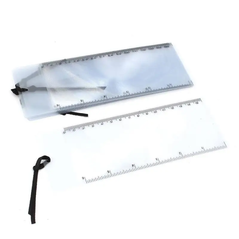 Private Custom Business 3 Times Mini Pvc Plastic Reading Magnifying Glass Ruler
Private Custom Business 3 Times Mini Pvc Plastic Reading Magnifying Glass Ruler
