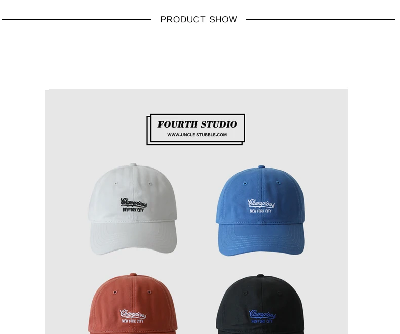 Uncle Hu Hu's Hat Korean Fashion Brand Student Couple Hip Hop Hat Male Wide Brim Face-Looking Small Baseball Cap Peaked Cap
Uncle Hu Hu's Hat Korean Fashion Brand Student Couple Hip Hop Hat Male Wide Brim Face-Looking Small Baseball Cap Peaked Cap