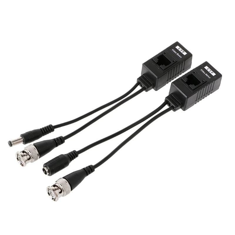 1 Pair BNC To RJ45 Passive Video Power + Audio Balun Transceiver For CCTV Camera Hotselling W91A
1 Pair BNC To RJ45 Passive Video Power + Audio Balun Transceiver For CCTV Camera Hotselling W91A
