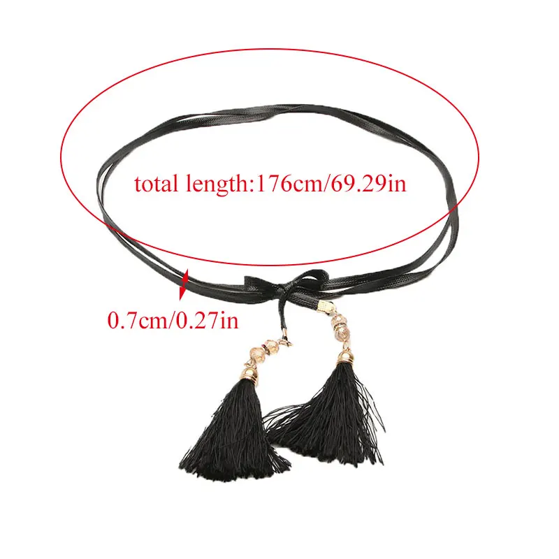Vintage Braided Belts Women Elegant Tassel Waist Belt Shiny Crystal Pendant Waistband Dress Decoration Female Thin Waist Rope
Vintage Braided Belts Women Elegant Tassel Waist Belt Shiny Crystal Pendant Waistband Dress Decoration Female Thin Waist Rope