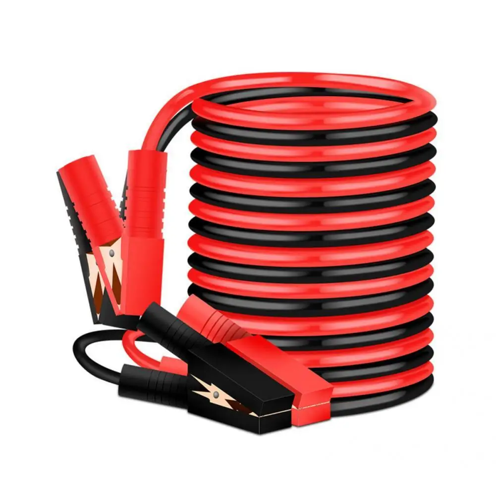 Convenient 1 Pair Premium Big Clamp Jumper Booster Cable Durable Jumper Cable Easy to Use for Van
Convenient 1 Pair Premium Big Clamp Jumper Booster Cable Durable Jumper Cable Easy to Use for Van