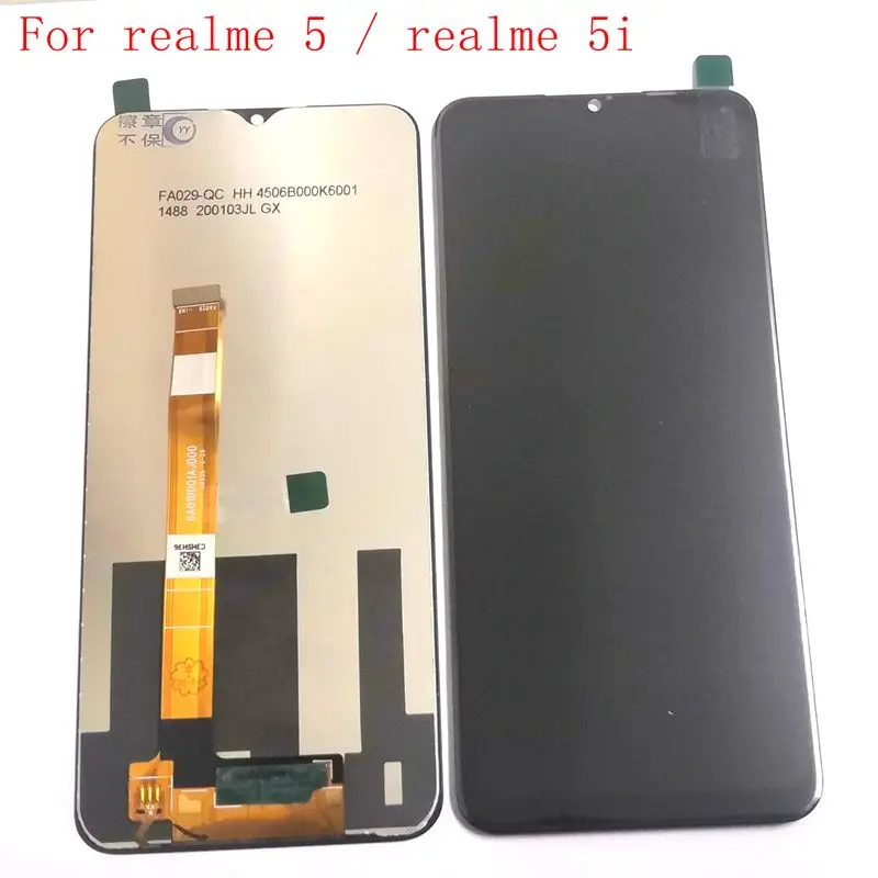 6,52 "для Realme 5 RMX1911 ЖК-дисплей Экран Дисплей + кодирующий преобразователь сенсорного экрана в сборе Экран планшета Ассамблеи Замена реального ...
6,52 "для Realme 5 RMX1911 ЖК-дисплей Экран Дисплей + кодирующий преобразователь сенсорного экрана в сборе Экран планшета Ассамблеи Замена реального ...