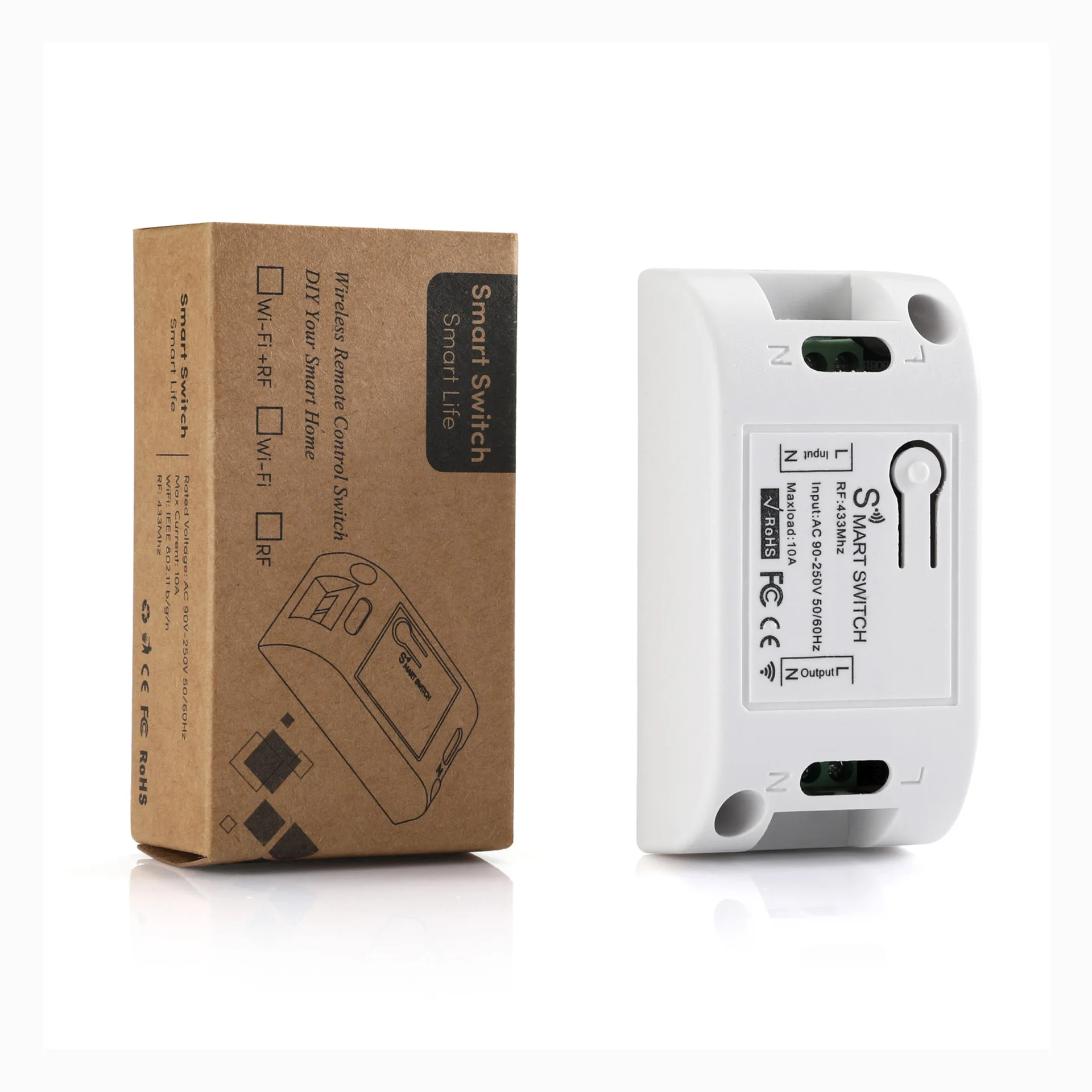DIY Smart Wireless переключатель RC выключатель света Универсальный таймер выключателя Smart Life App беспроводной RC работает с дистанционным таймером св...
DIY Smart Wireless переключатель RC выключатель света Универсальный таймер выключателя Smart Life App беспроводной RC работает с дистанционным таймером св...