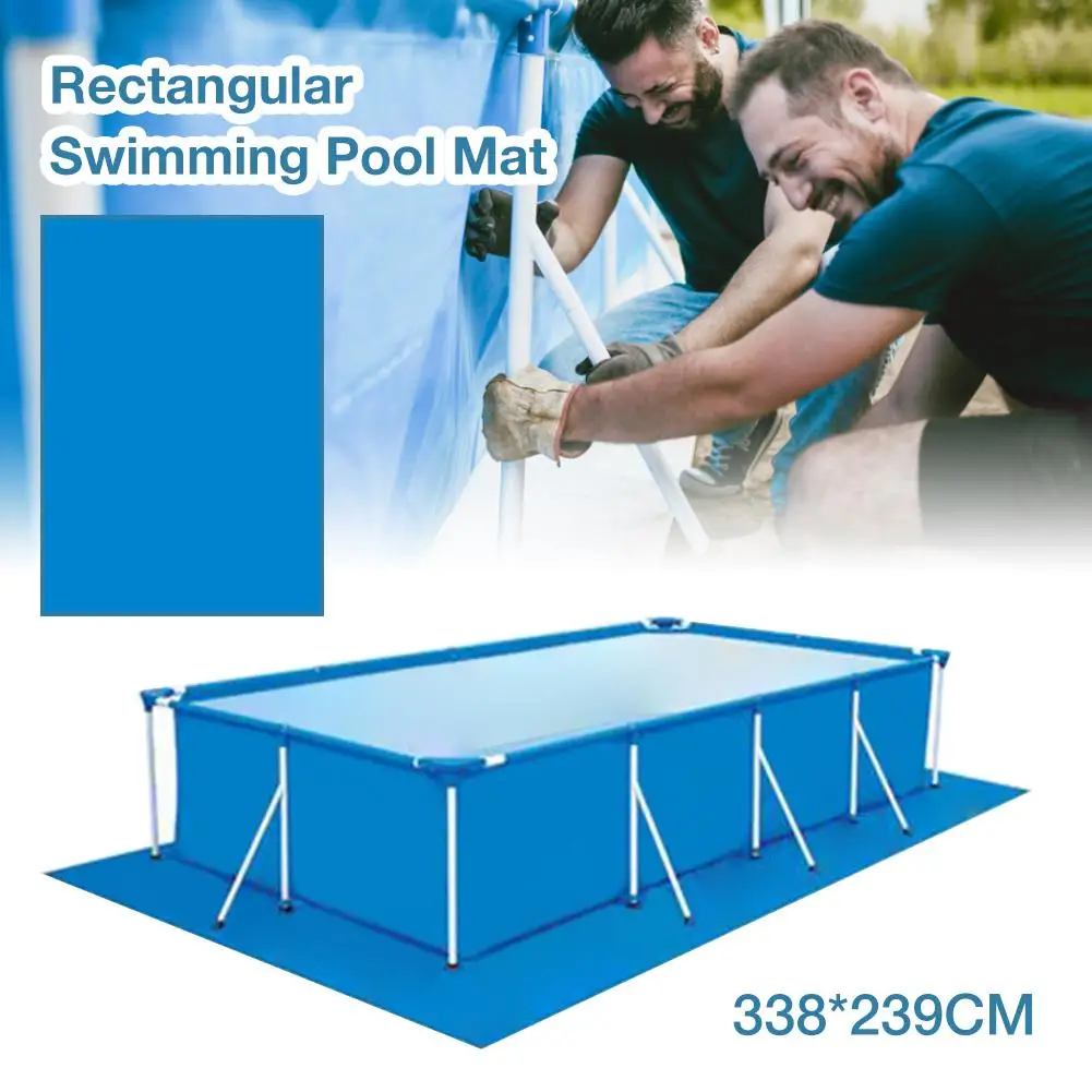338x239CM Swimming Pool Mat Rectangular Foldable Dustproof Polyester Floor Cloth Carpet Cover For Outdoor Villa Garden Pool
338x239CM Swimming Pool Mat Rectangular Foldable Dustproof Polyester Floor Cloth Carpet Cover For Outdoor Villa Garden Pool