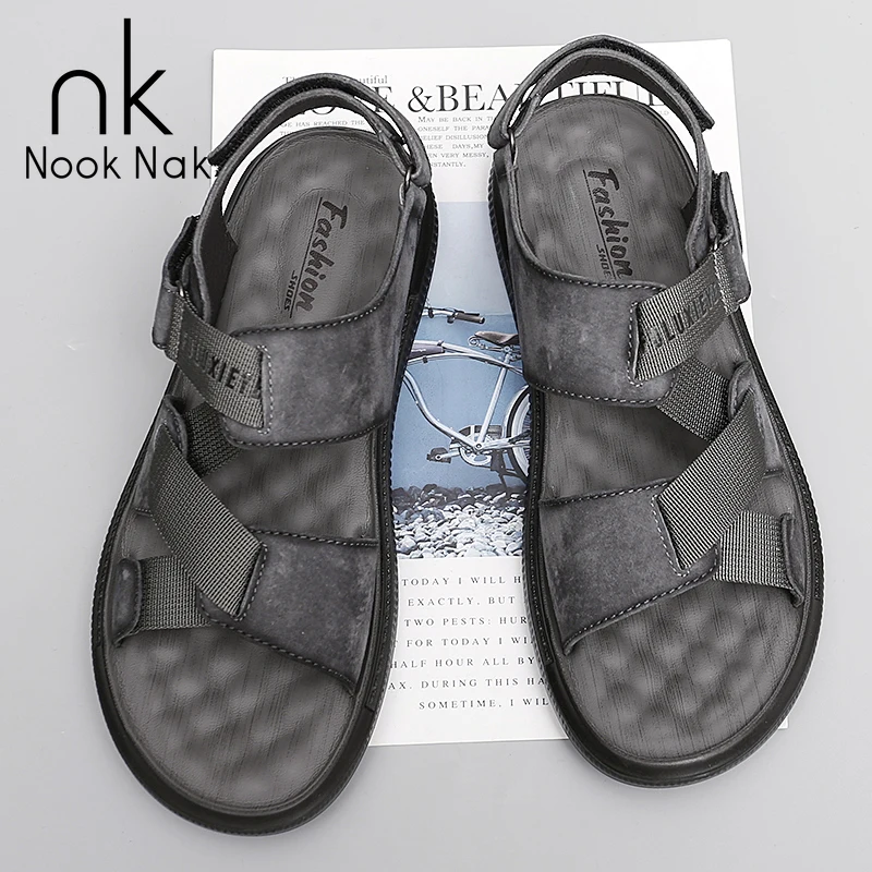Men's sandals antiskid and Casual beach shoes, Driving shoes, Outdoor slippers casual shoes, High quality leather, Size 38-44
Men's sandals antiskid and Casual beach shoes, Driving shoes, Outdoor slippers casual shoes, High quality leather, Size 38-44