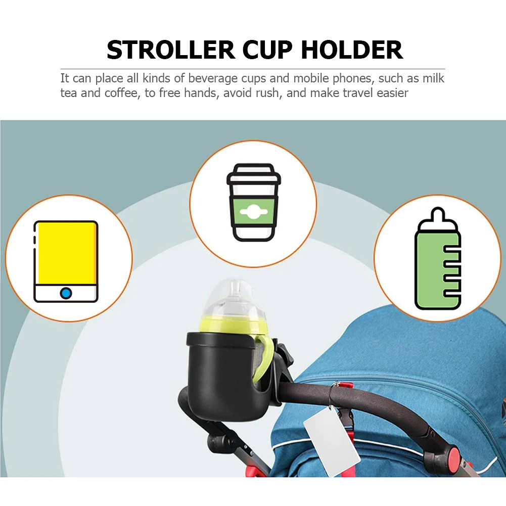Plastic Baby Stroller Cup Holder Cart Antislip Milk Water Bottles Rack Pushchair Pram Outdoor Accessories
Plastic Baby Stroller Cup Holder Cart Antislip Milk Water Bottles Rack Pushchair Pram Outdoor Accessories